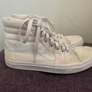 used white ski-hi vans
